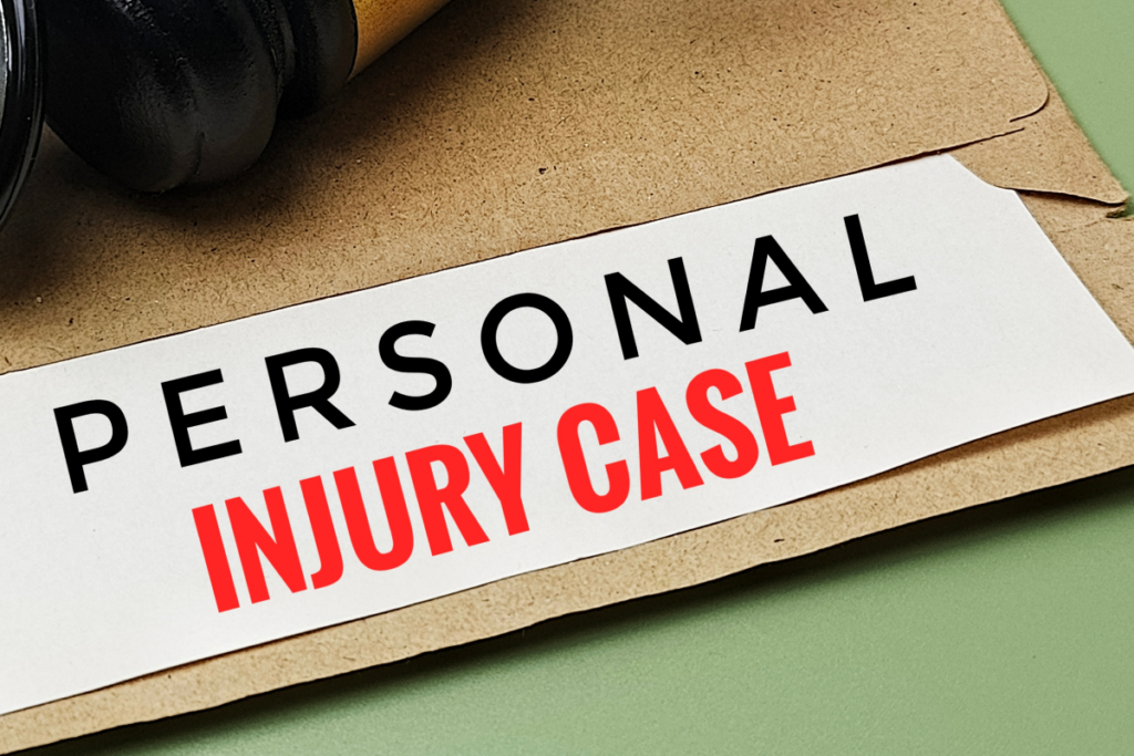 Personal injury case folder
