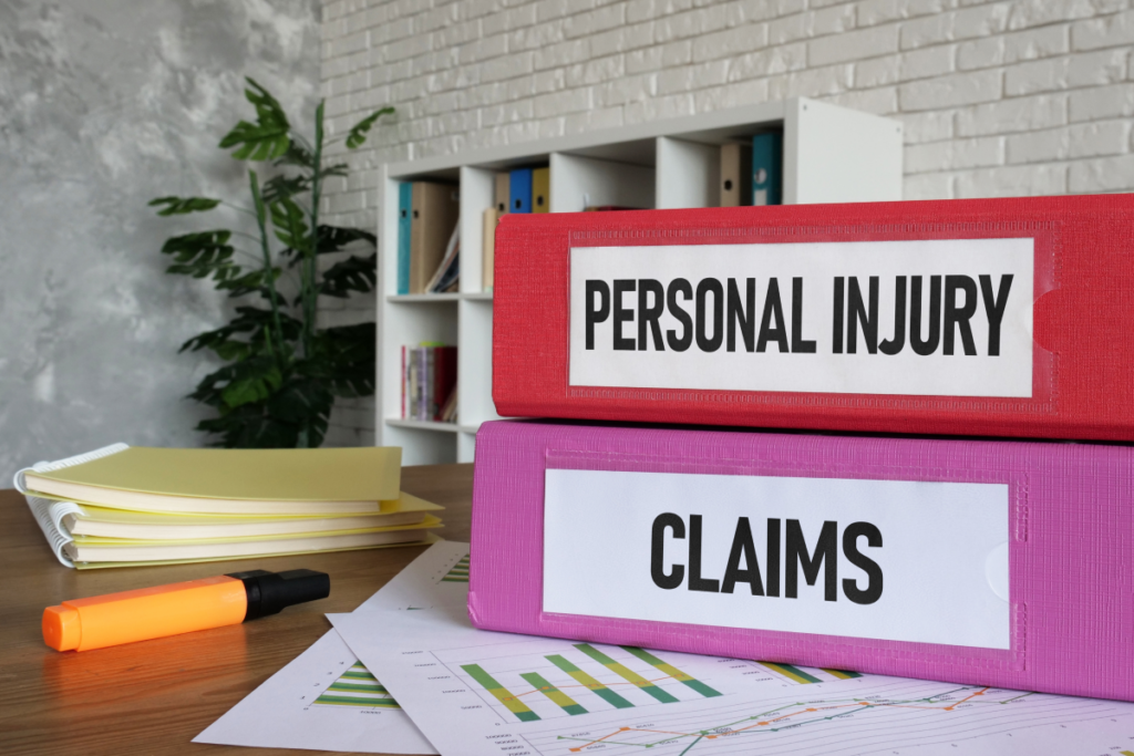 Personal injury claim documents related to a catastrophic injury case