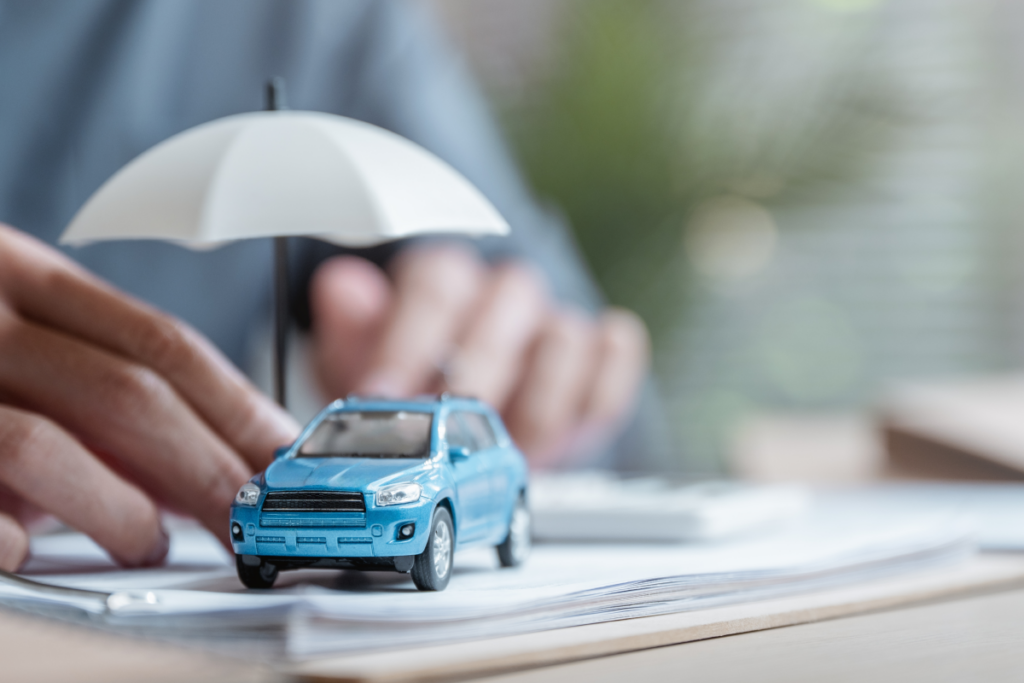 Illustration of insurance protection for rideshare accident claims