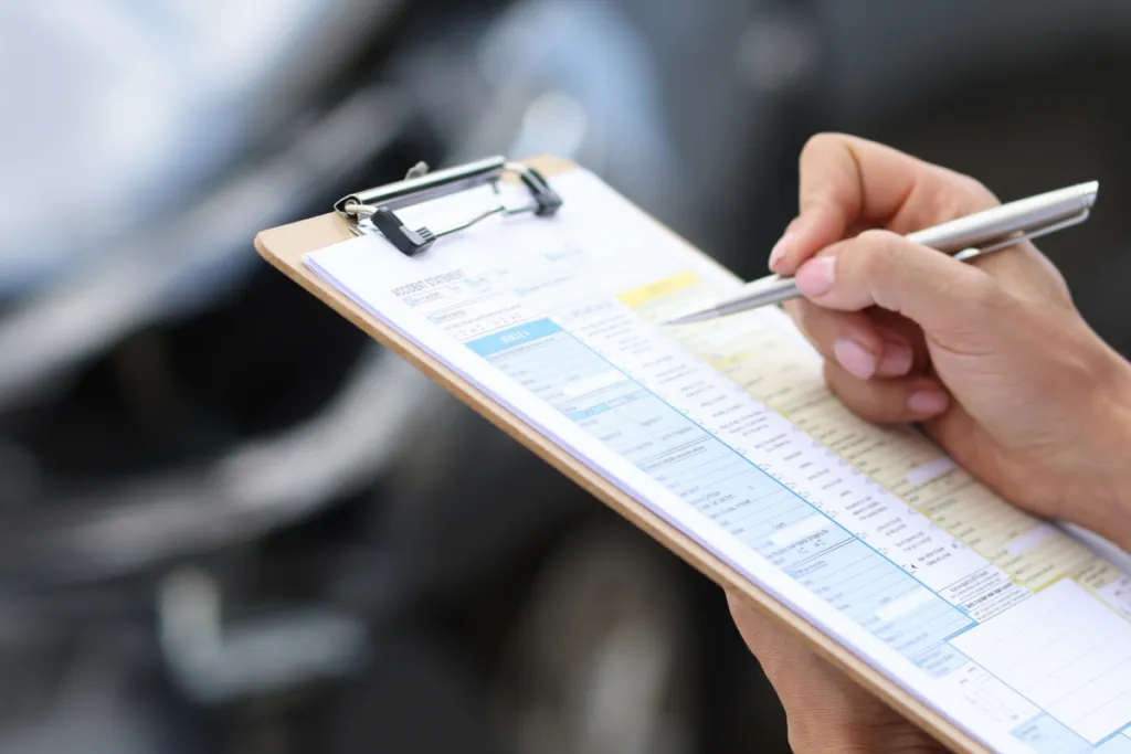 Vehicle appraisal used to document diminished value after a car accident